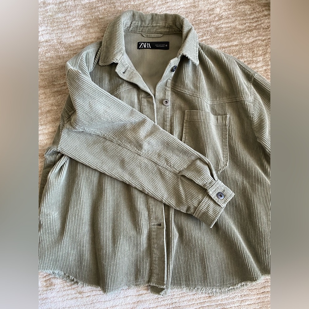 zara corduroy jacket